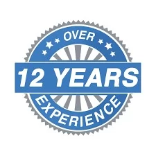 12 YEARS EXPERIENCE
