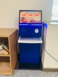 2CQR’s RFID self service kiosk installed at SASTRA University Library