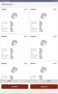 Smart Tray - Product Display Screen