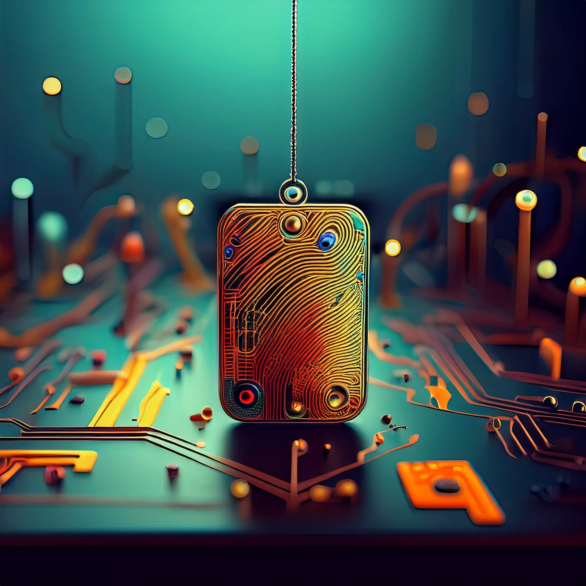Nano RFID tags