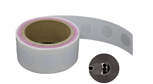 High-frequency self-adhesive labels