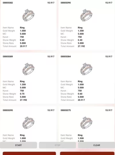 Smart Tray - Product Display Screen